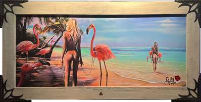 Scotty ZieglerArt titleBirds of Paradise 24x53 /100