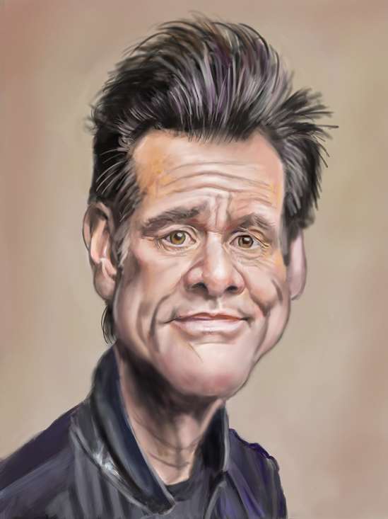 Kevin NealonArt titleJim Carrey 53X40