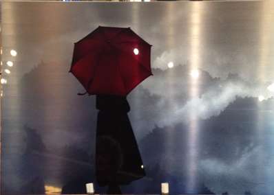 Chris DeRubeisArt titleRed Umbrella 36x224